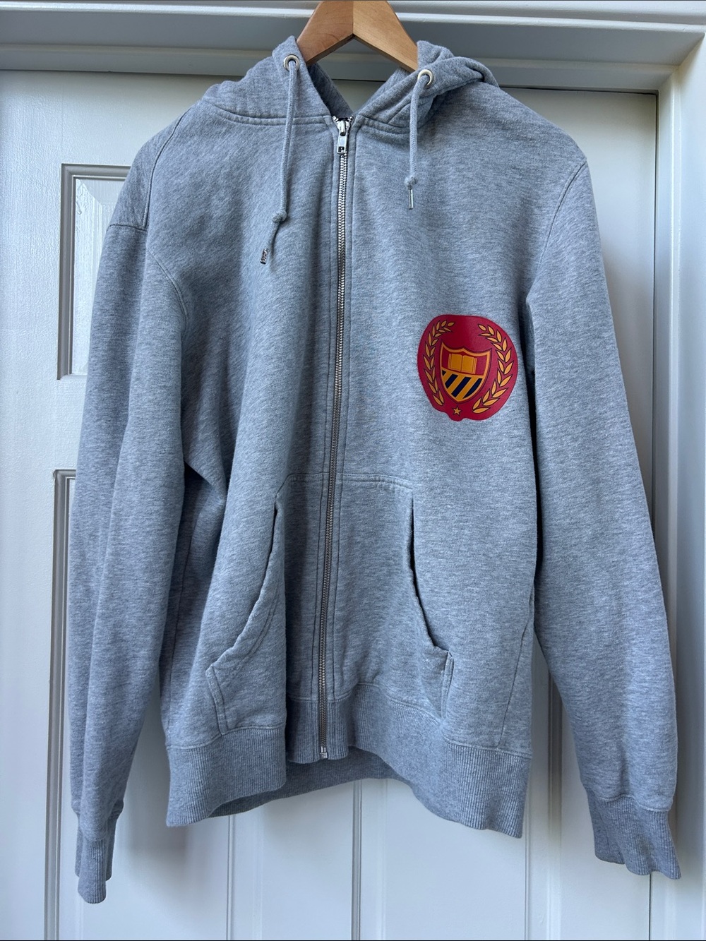 Bel-Air athletics gray hoodie
